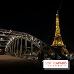 Visuel Paris Tour Eiffel pont nuit