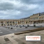 Visuel Paris vide confinement Palais Royal