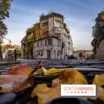 Visuel Paris - maison rose - automne