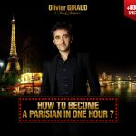 How to become a parisian in one hour ? Le spectacle en anglais d'Olivier Giraud au théâtre - code promo