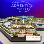 Visuels Disneyland Paris Disney Adventure World maquette