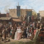Marie-Antoinette, Benjamin Eugène Fichel (1826-1895) - La Foire de Saint-Cloud