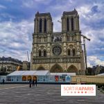 Notre Dame, démontage de l'échafaudage endommagé 