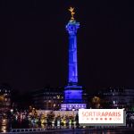 Photos illuminations de Noël de la Bastille