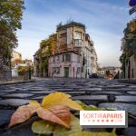 Visuel Paris Montmartre automne - maison rose