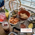 Polpo brasserie, la terrasse péniche 