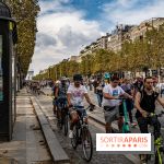 Champs Elysées piéton et Arc de Triomphe empaqueté