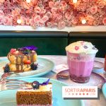 Elan café, le célèbre salon de thé rose aux Galeries Lafayette
