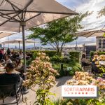 Le jardin estival sur les terrasses du cheval Blanc