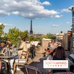 La terrasse en Rooftop du Brach, le bar perché dans un jardin potager