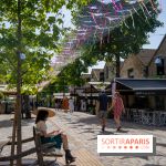 Le ciel de cerfs volants à Bercy Village 