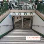 Visuels Paris - transport - métro - station fermée
