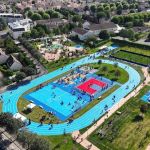 Le parc Olympe de Gouges, jardin dédié à la détente et aux loisirs sportifs à Goussainville (95)