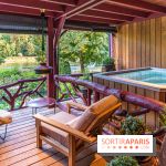 L’hôtel Les Étangs de Corot - bain jacuzzi