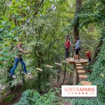 Accrocamp Poissy, le nouvel accrobranche au parc du château de Villiers