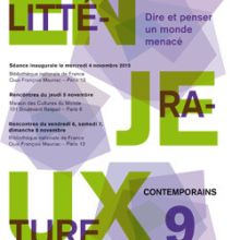 La COP21 s'invite à la Maison des écrivains et de la littérature