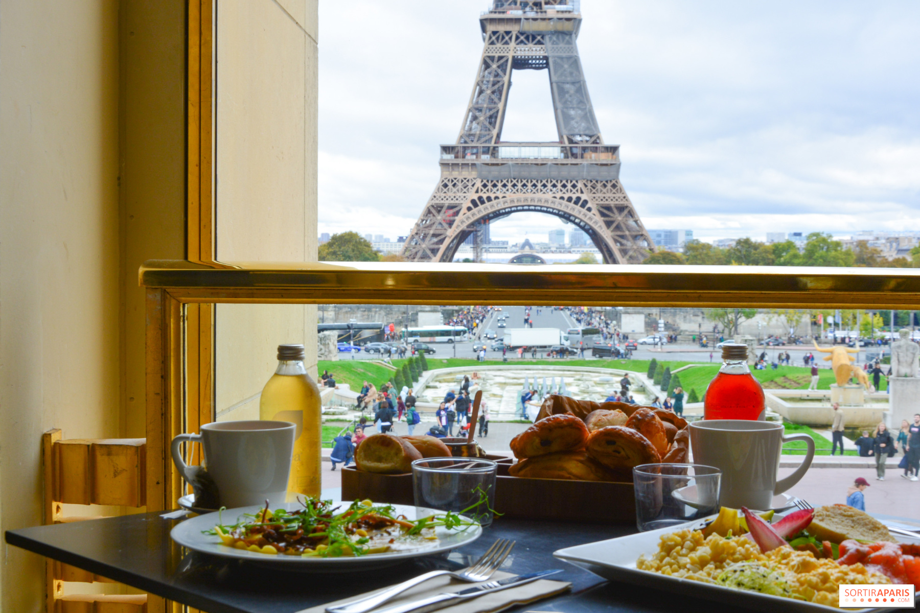 Bon Plan : une formule brunch à 35€ avec vue sur la Tour Eiffel au Palais de Chaillot