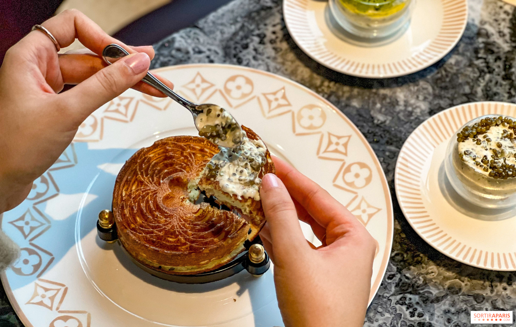 LV Dream: the Café Maxime Frédéric at Louis Vuitton unveils its new  savoury menu 