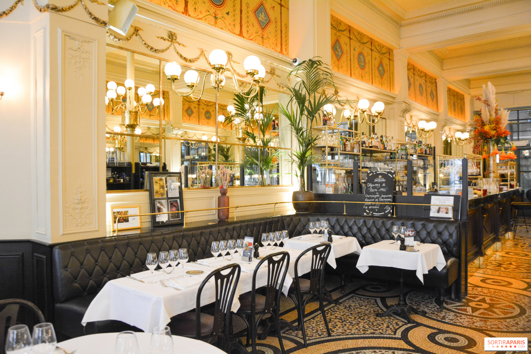 Le Grand Colbert, the legendary Parisian brasserie listed as a