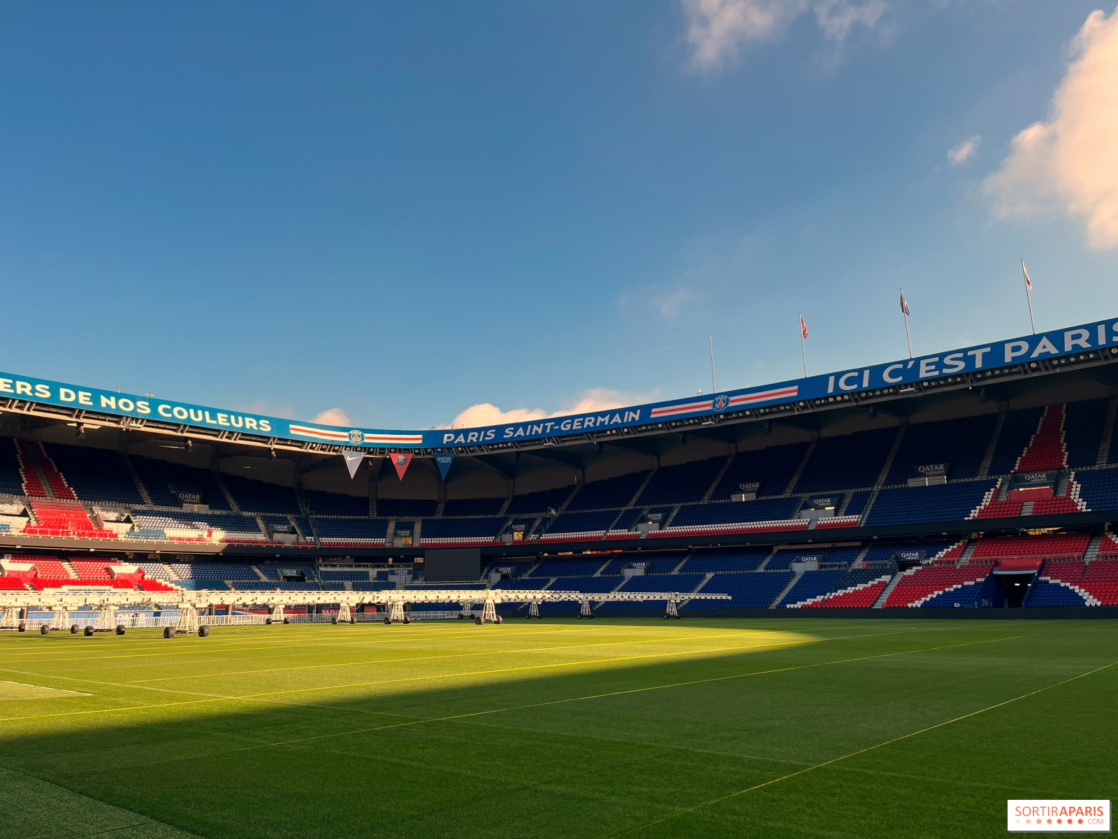 Le Parc des Princes, un temple du football qui abrite le club du  Paris-Saint-Germain depuis 1974 