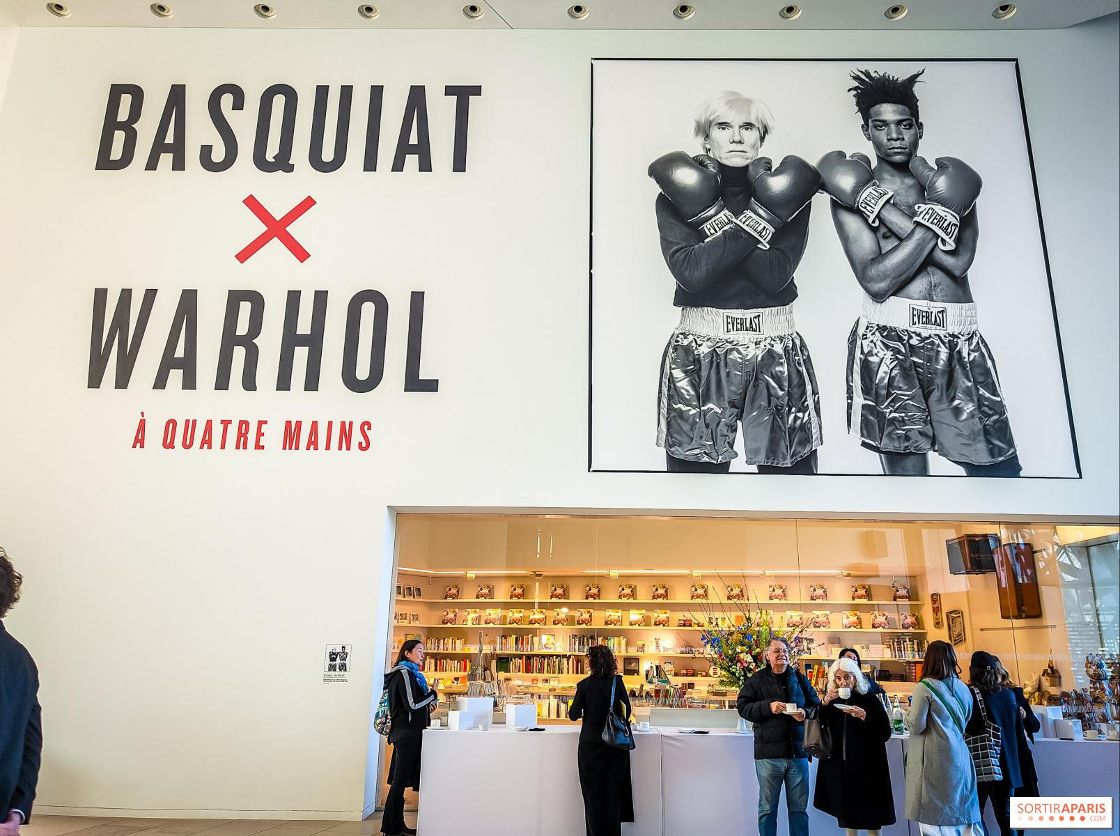 Basquiat x Warhol” at the Fondation Louis Vuitton