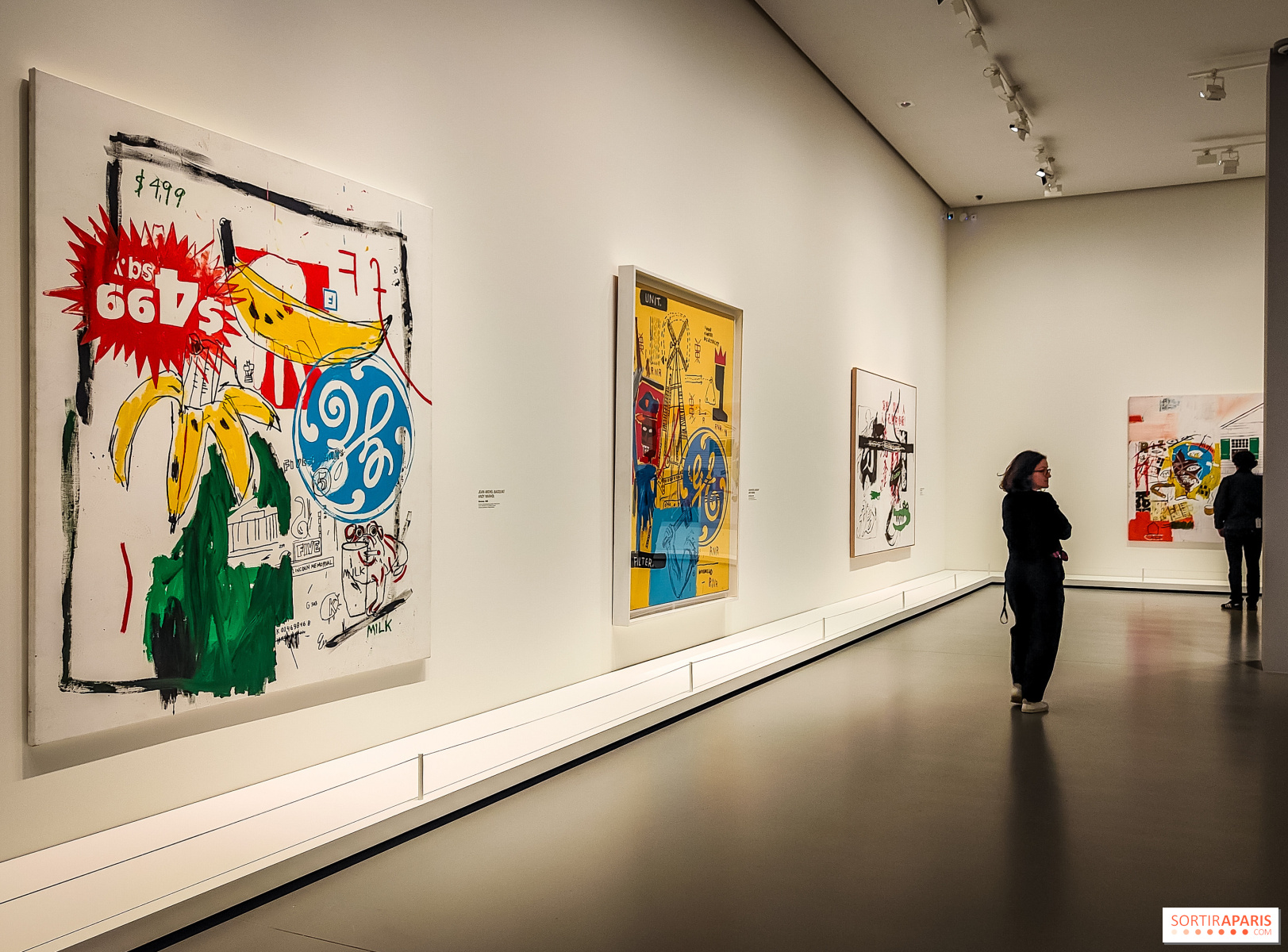 Warhol and Basquiat exhibition at the Fondation Louis Vuitton