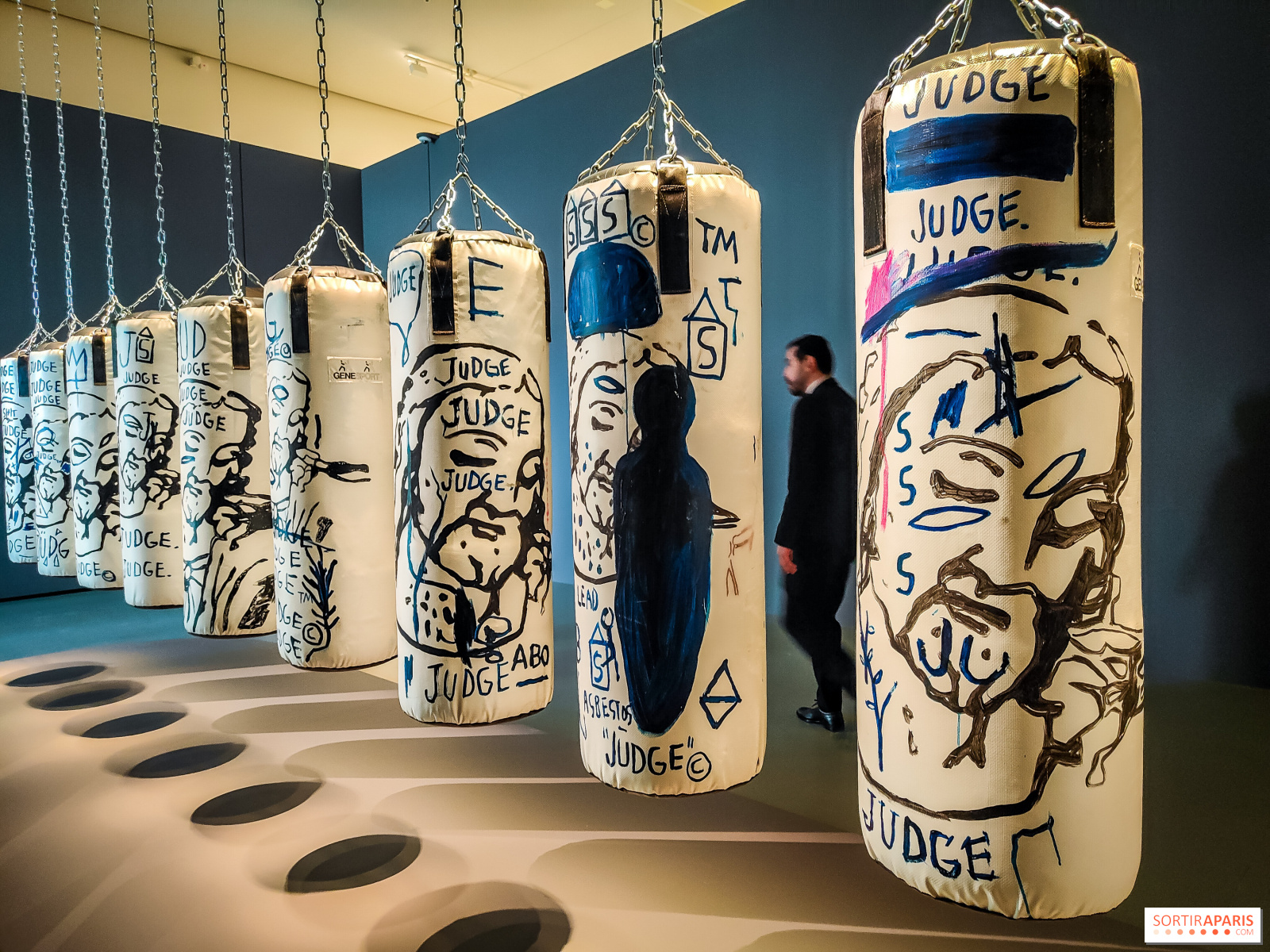 Basquiat x Warhol exhibition at the Louis Vuitton foundation