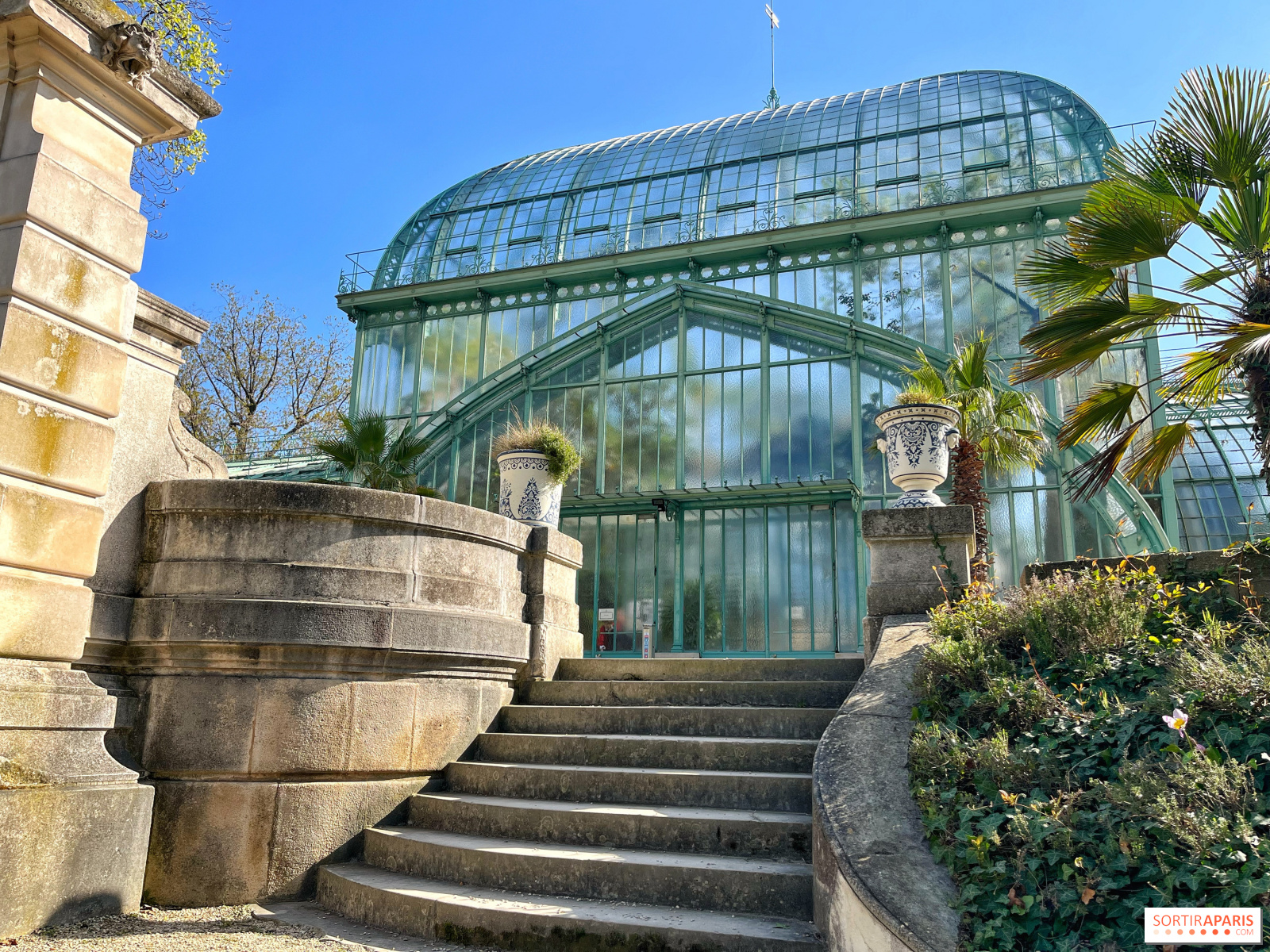 Jardin des Serres d'Auteuil, un refugiu exotic de pace cu plante din ...