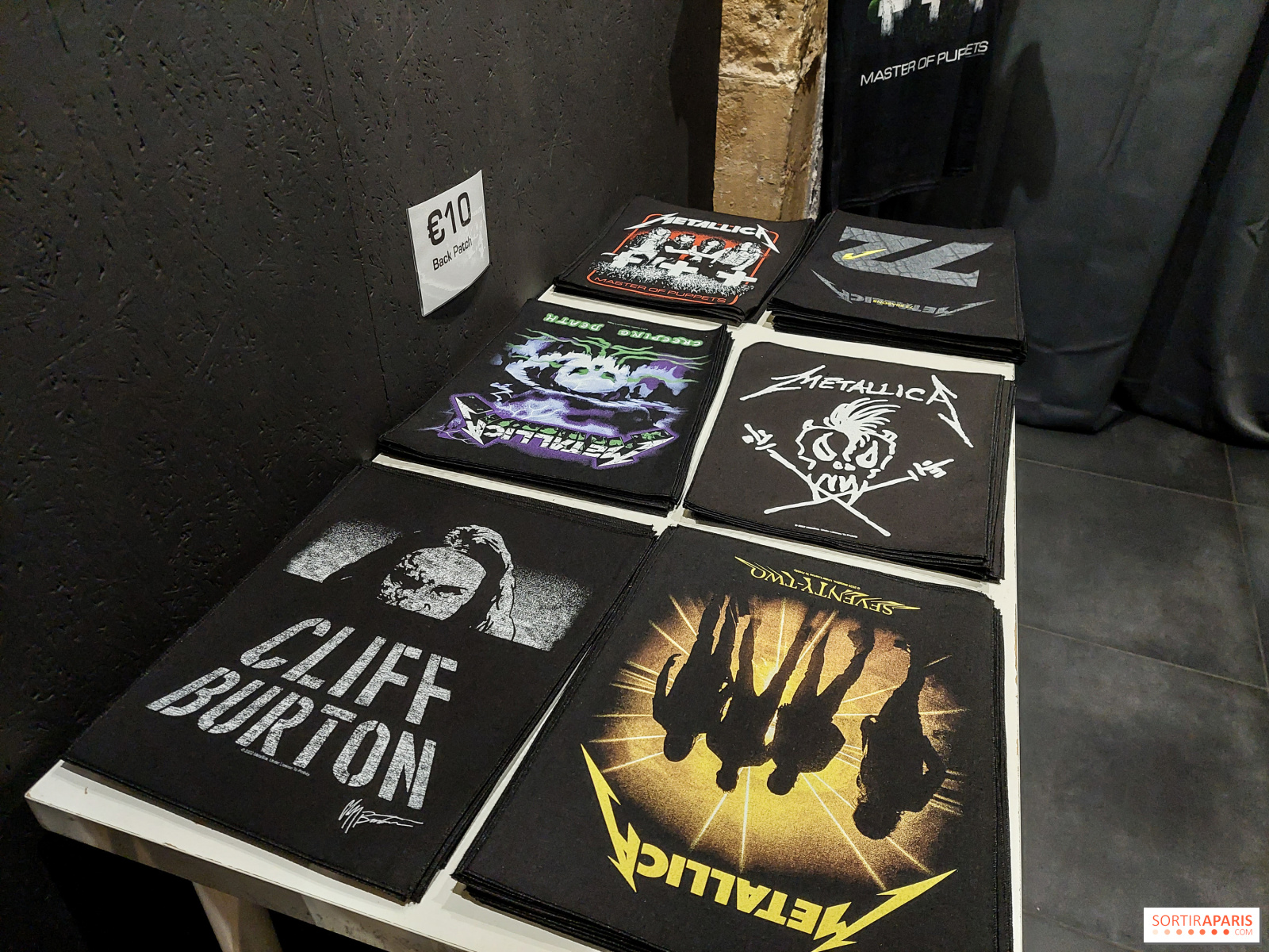 Album Photos Popup store Metallica à Paris