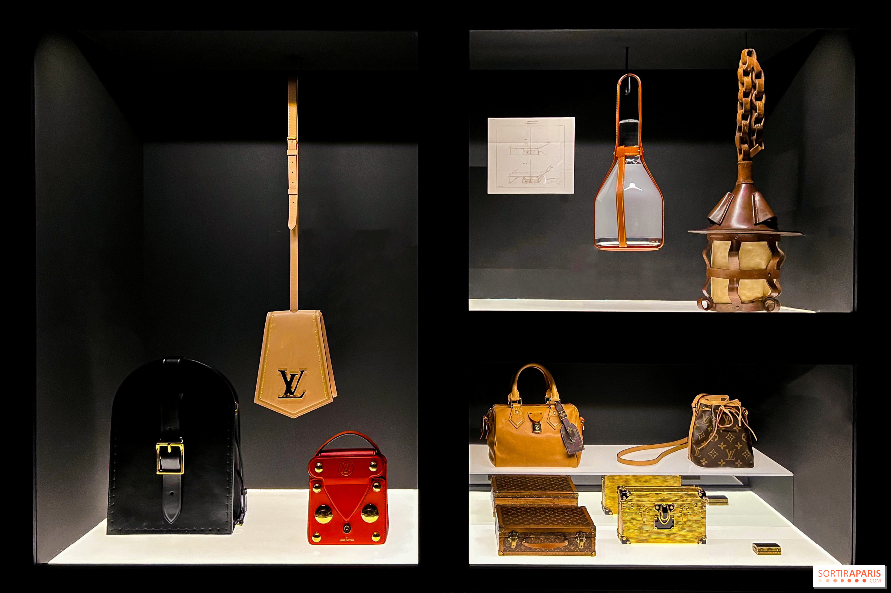 Les malles Louis Vuitton dévoilent leurs secrets dans une exposition  incontournable