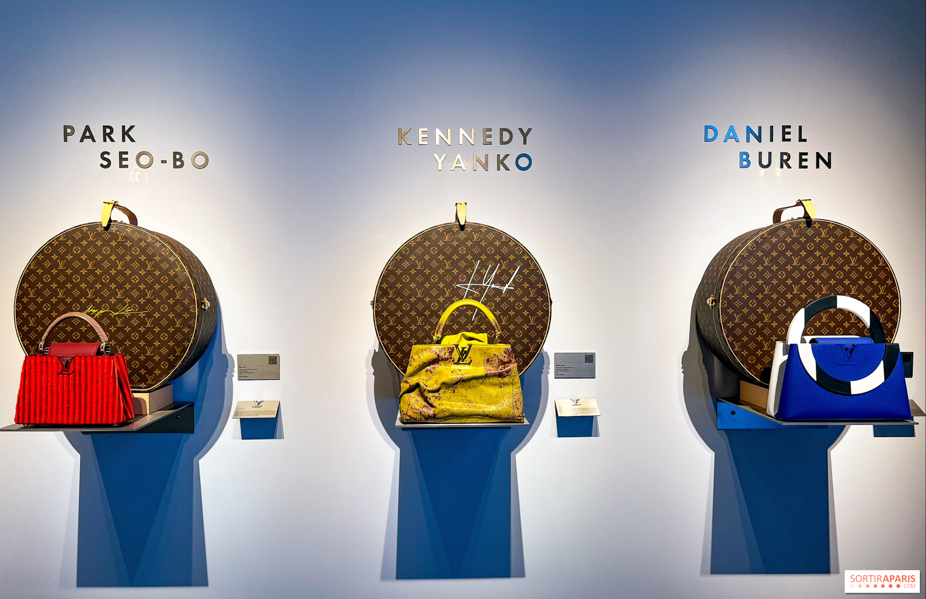 Free exhibition of Louis Vuitton bags at a prestigious Paris auction house  