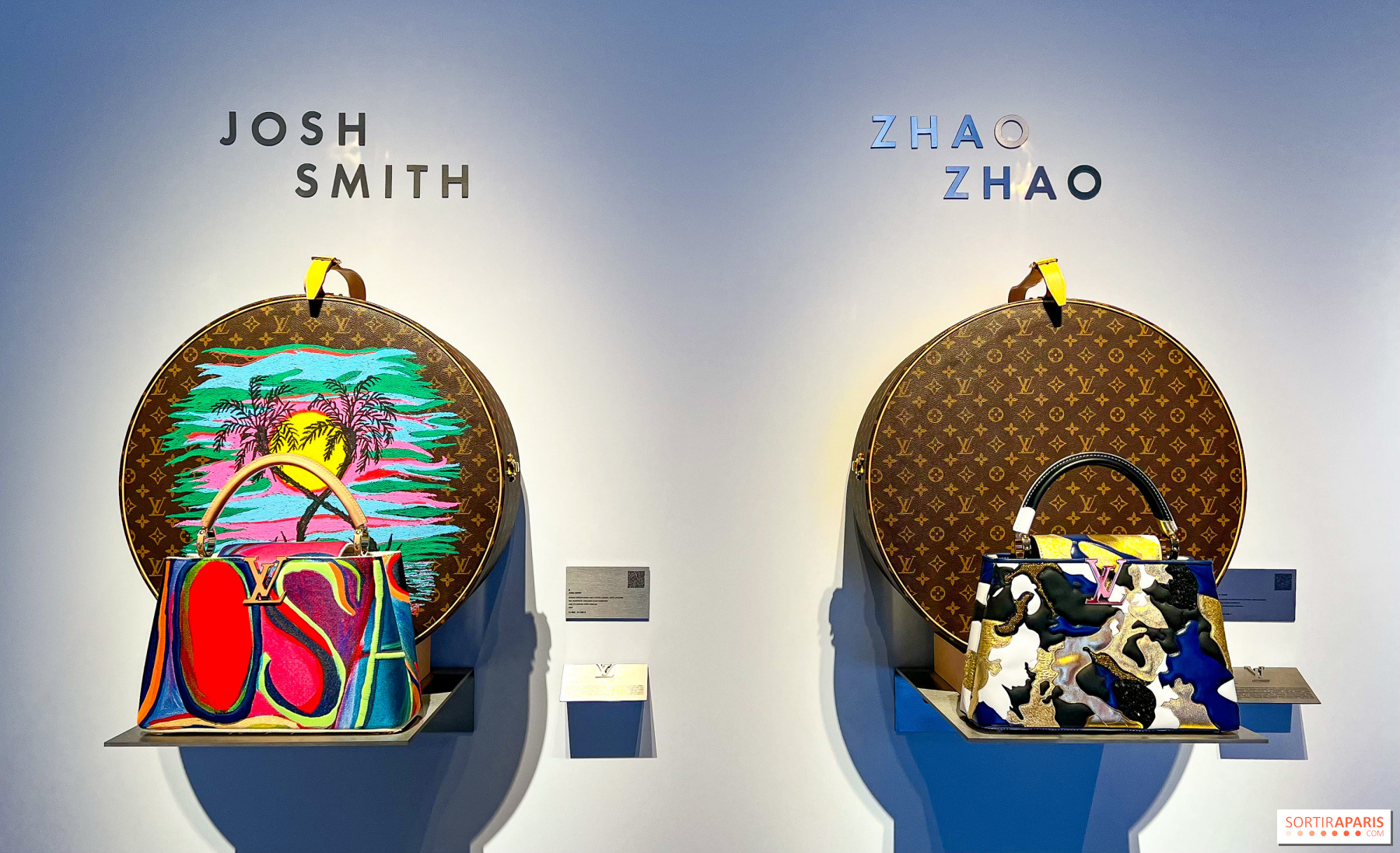 Exposición gratuita de bolsos Louis Vuitton en una prestigiosa casa de  subastas de París 
