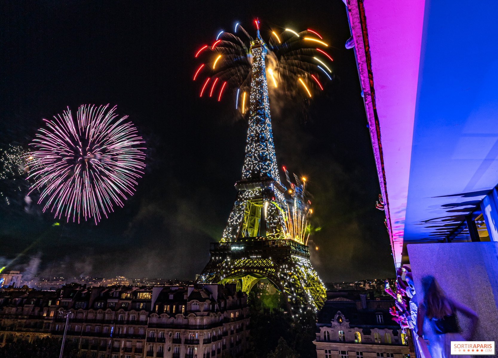 Feu d'artifice du 14 juillet à Paris 2023 - La Tour Eiffel - Paris, 75007 -  Sortir à Paris