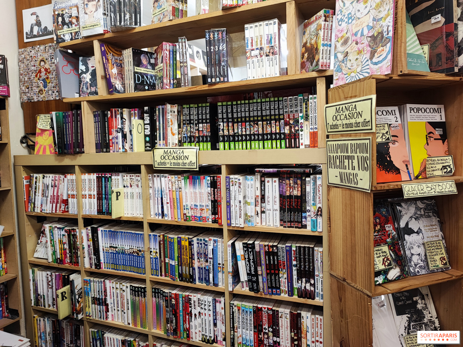 Librairies : où acheter des bandes dessinées et mangas d'occasion à Paris ?  