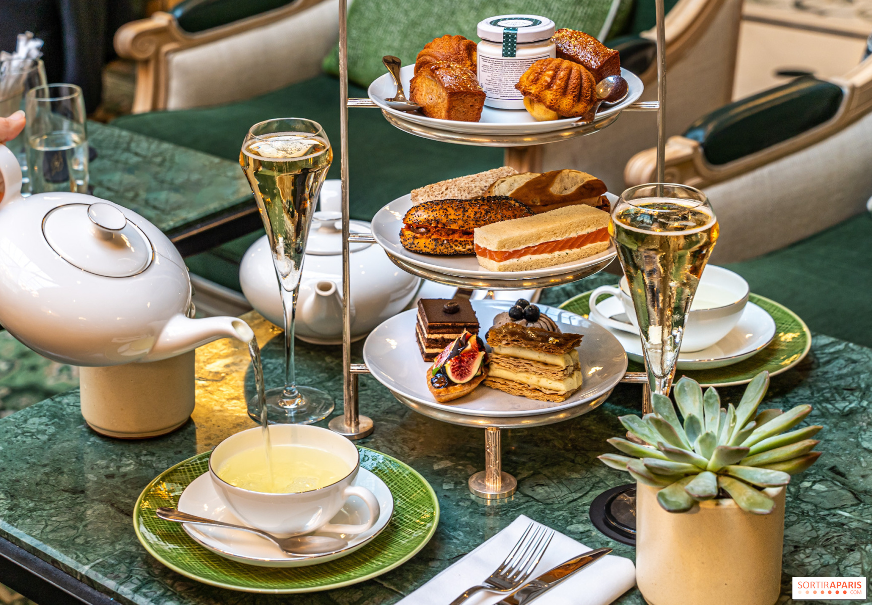 Tea-time in Paris; a chance to relax and indulge