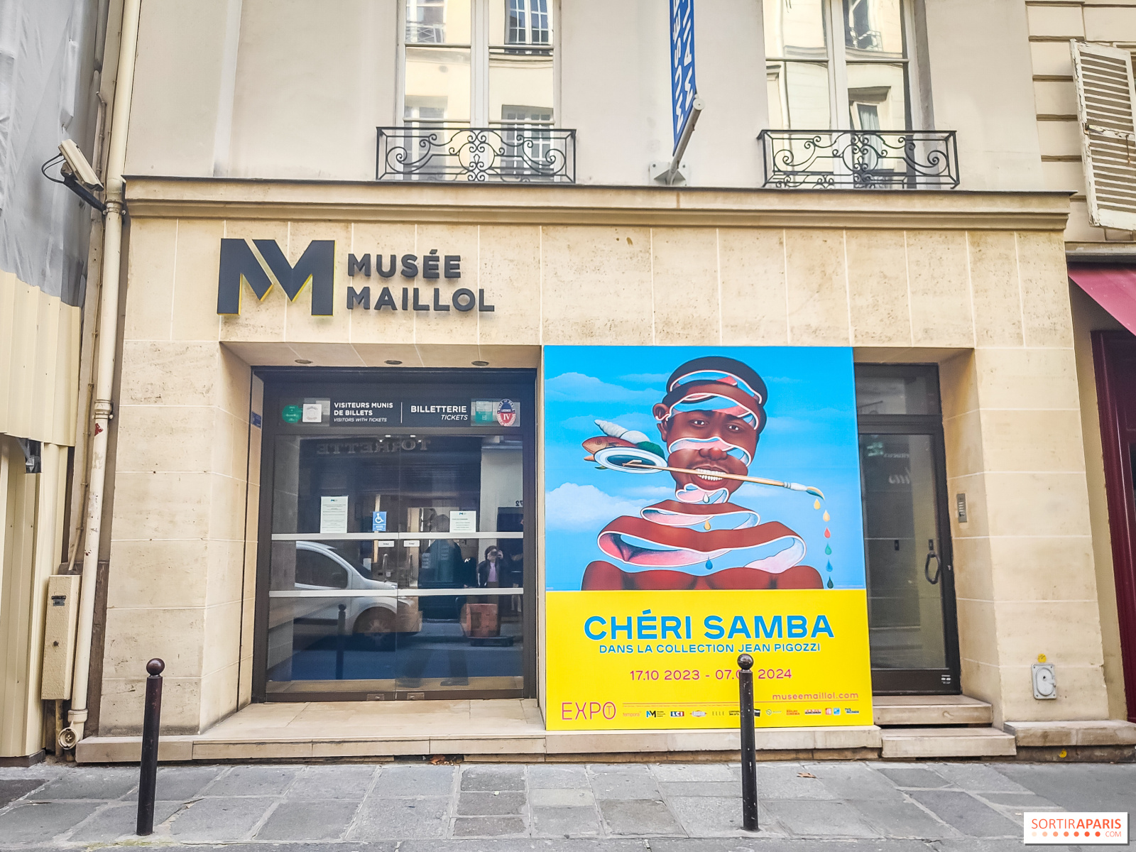 Chéri Samba, a colorful surrealist exhibition at the Musée Maillol - our  photos 