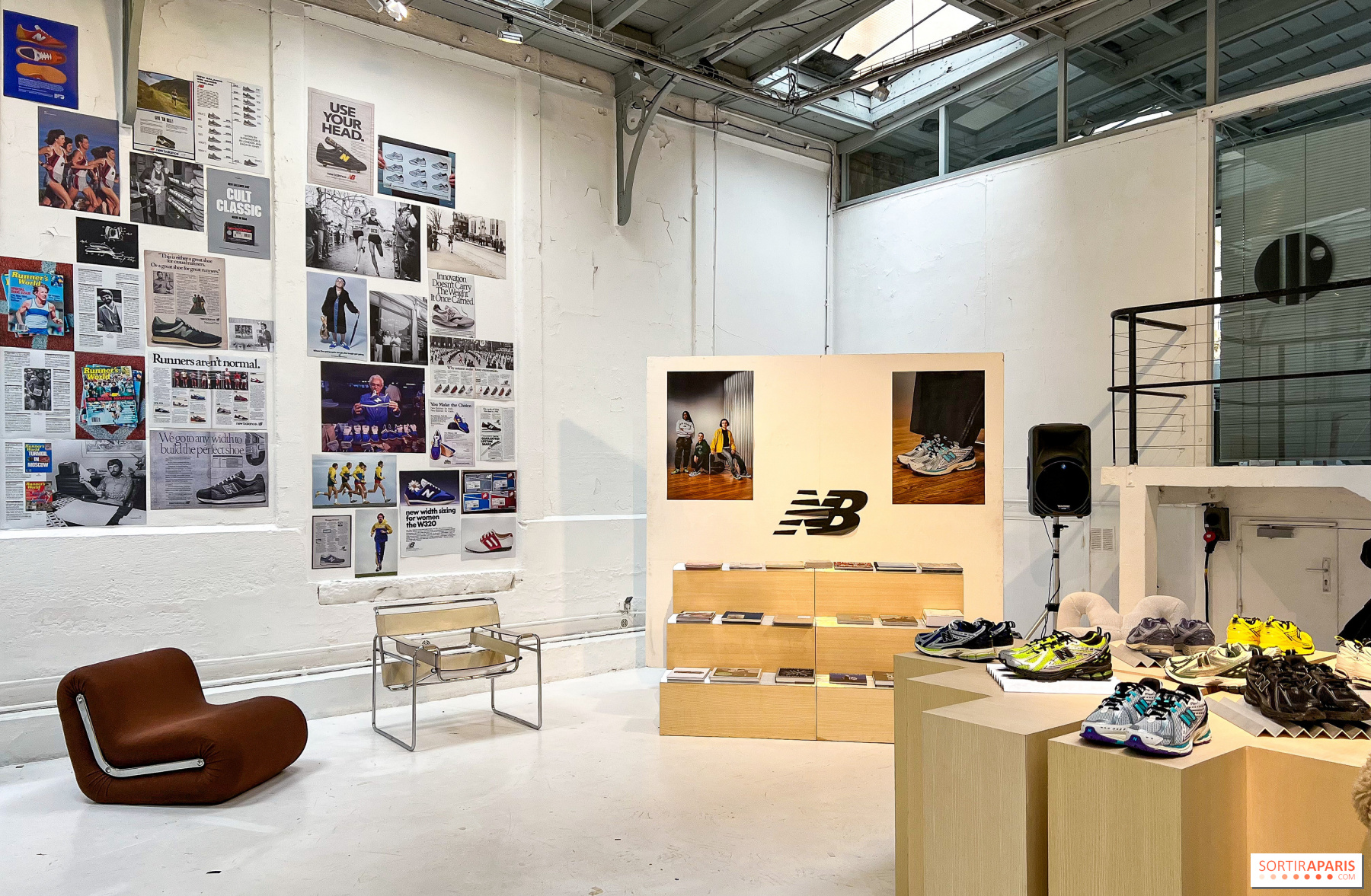 New Balance ouvre un pop-up à Paris : exposition gratuite, ateliers, café &  librairie ce week-end ! 