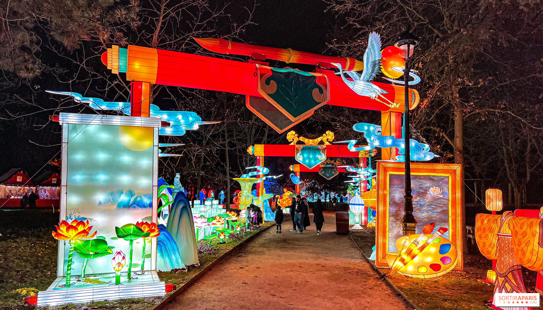 Festival Dragons et Lanternes : balade lumineuse et légendes chinoises au  Jardin d'Acclimatation 