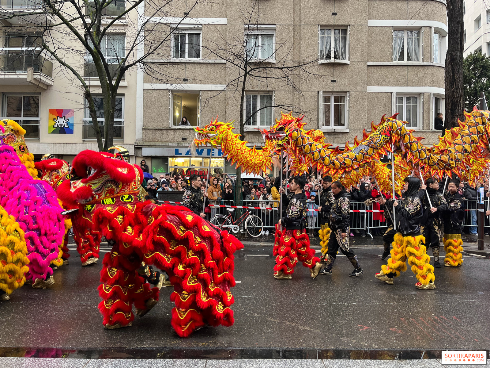 Parigi 13° arrondissement 2024 sfilata del Capodanno cinese, foto 