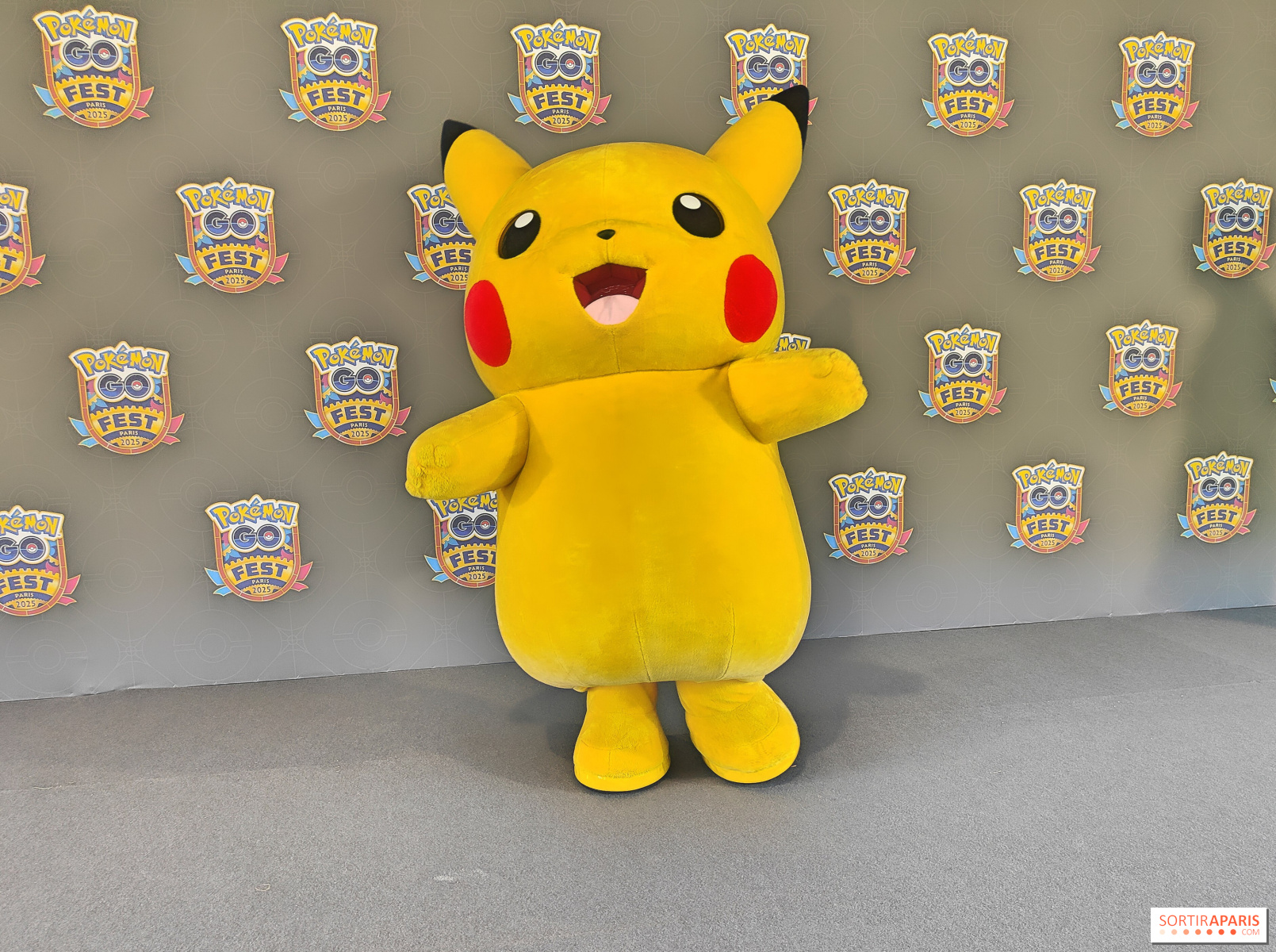 ピカチュウバックパック Pokémon GO Fest 2025 Paris Pokemon GO Fest 2025 in Paris: 今週末はParc de Sceauxで