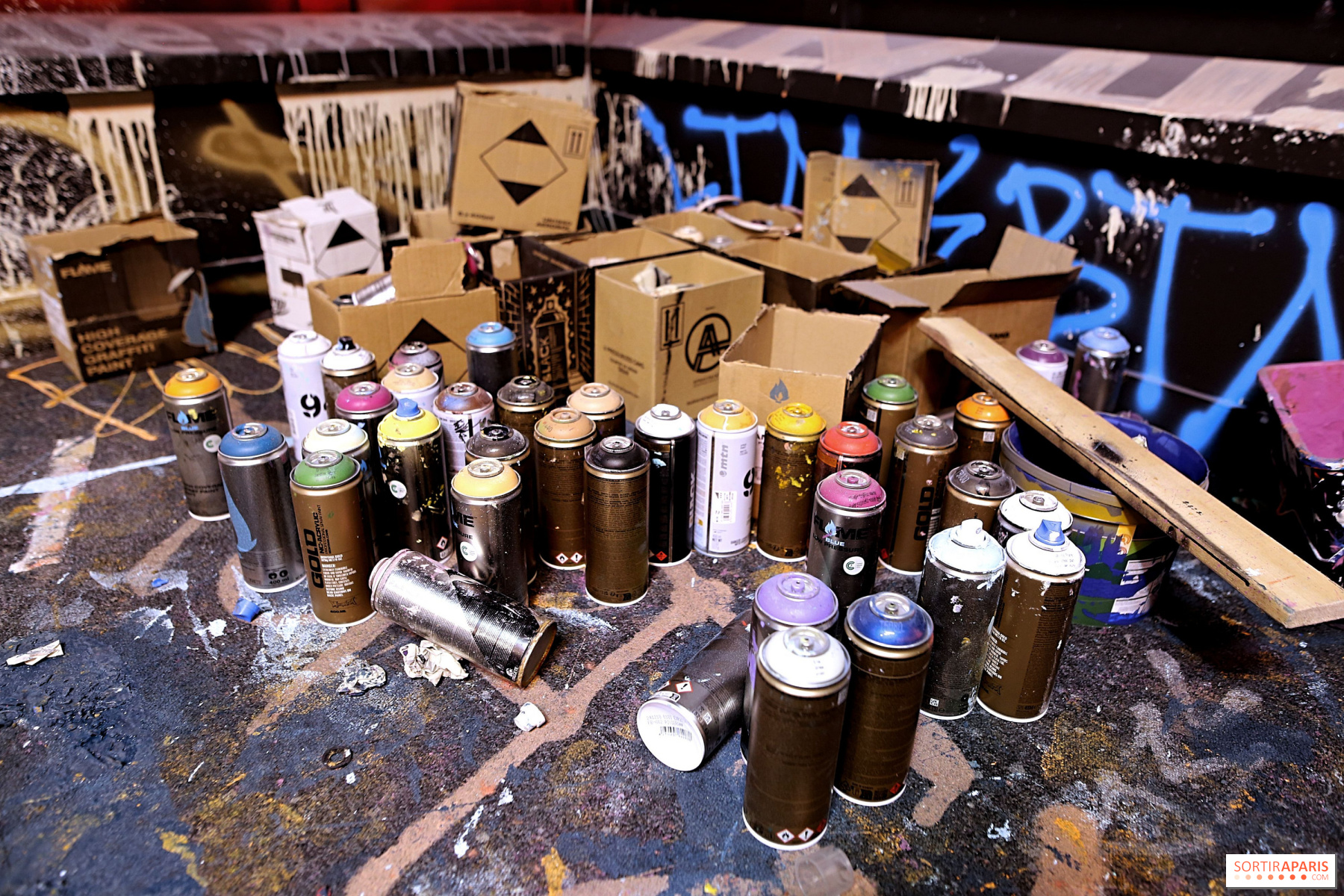 Paris : ouverture du Mausolée des street artistes Lek & Sowat, 15 ans après sa création