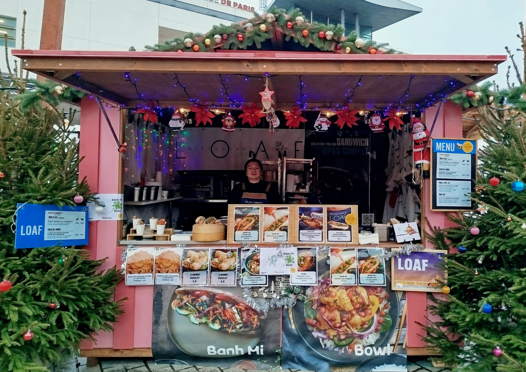 Loaf餐厅亮相维莱特瑞士圣诞集市- Sortiraparis.com
