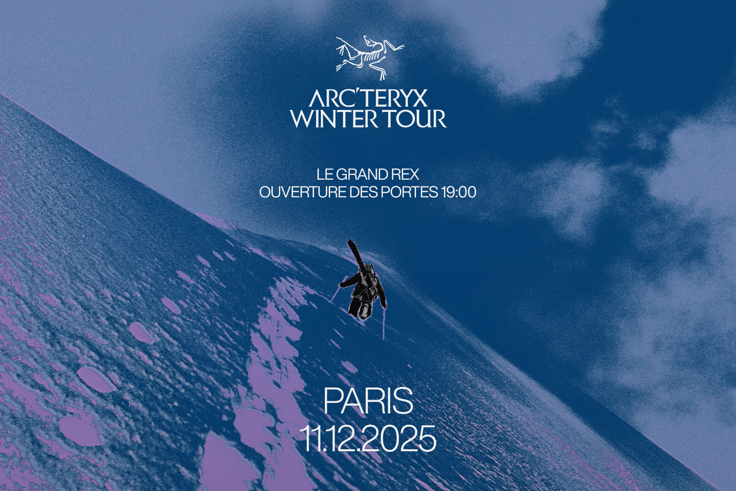Arc'teryx Winter Tour 2025 in Le Grand Rex in Parijs: de geest van de bergen in de bioscoop