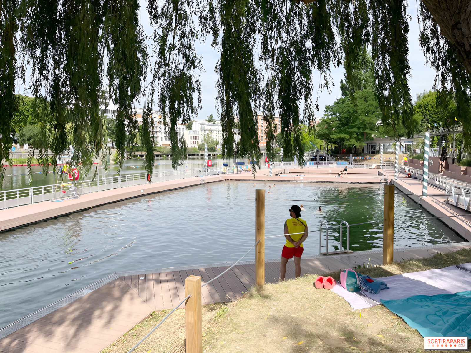 La plage et baignade de Joinville-le-Pont rouvre ce week-end de canicule dans le 94