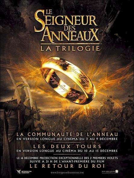 La trilogie du seigneur des anneaux à découvrir au grand rex en 2011! 