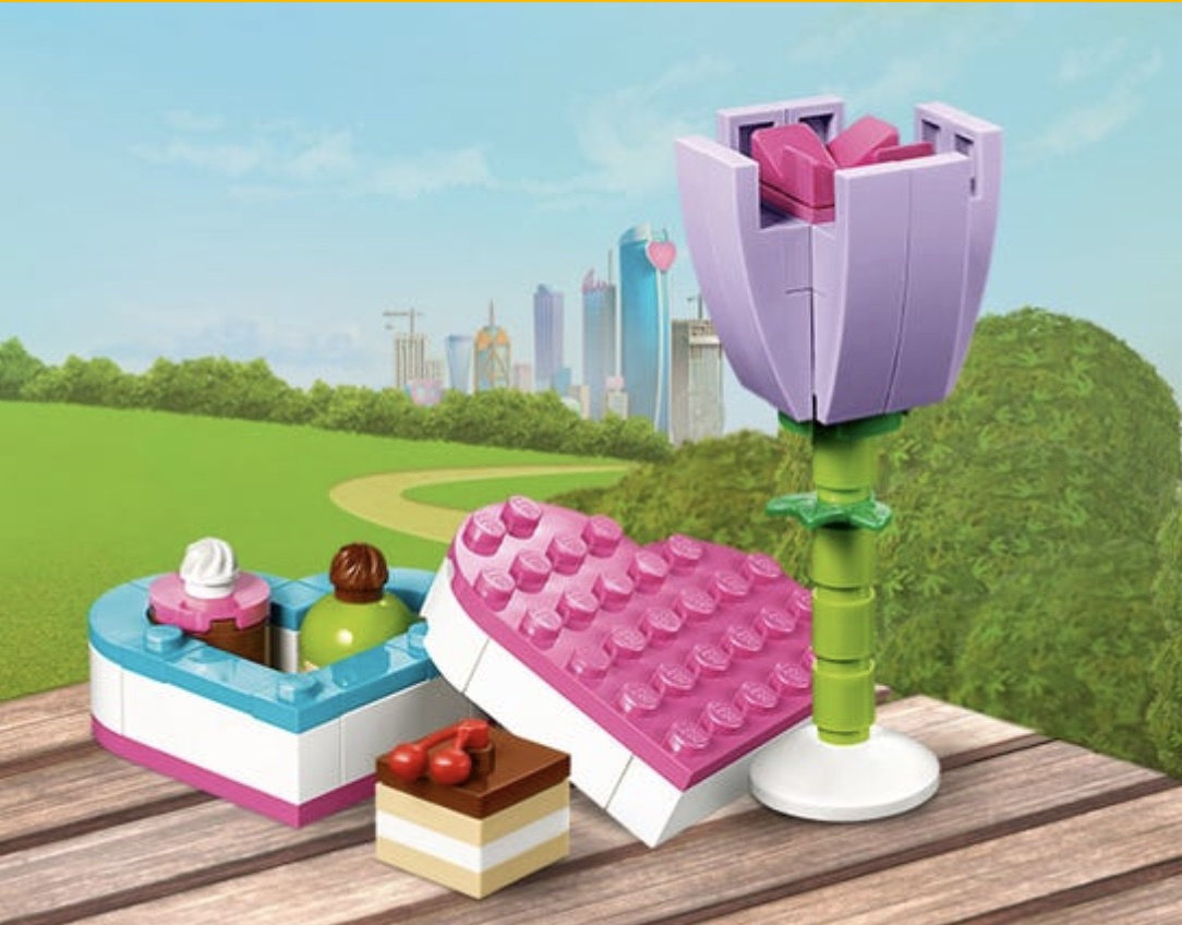Saint-Valentin 2021 originale : des bouquets de fleurs en LEGO