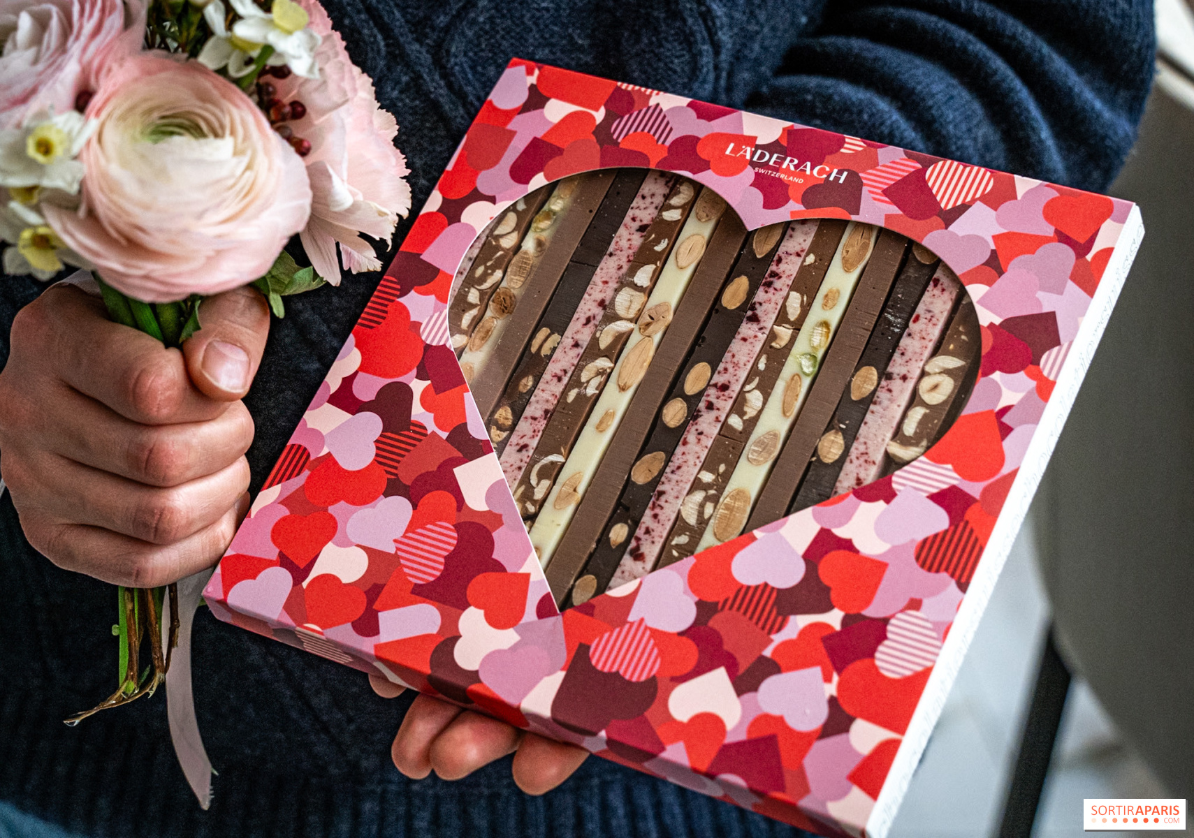 Läderach fête sa première Saint-Valentin à Paris avec une collection chocolatée exclusive