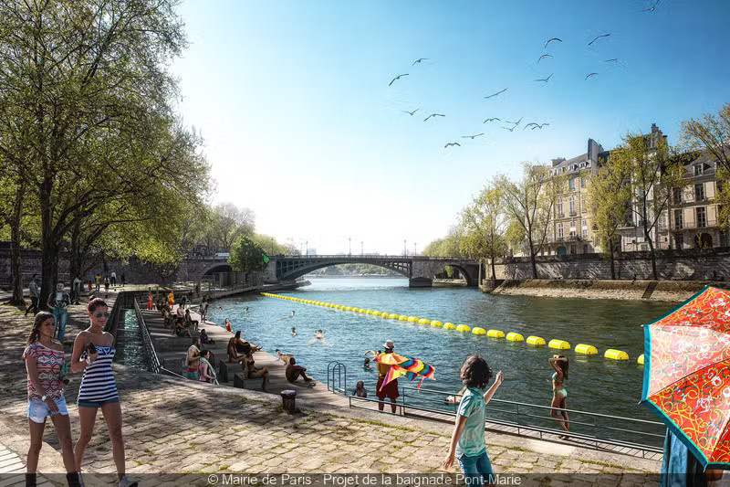 Baignade dans la Seine à Paris : 3 sites ouvrent en juillet 2025 pour Paris Plages