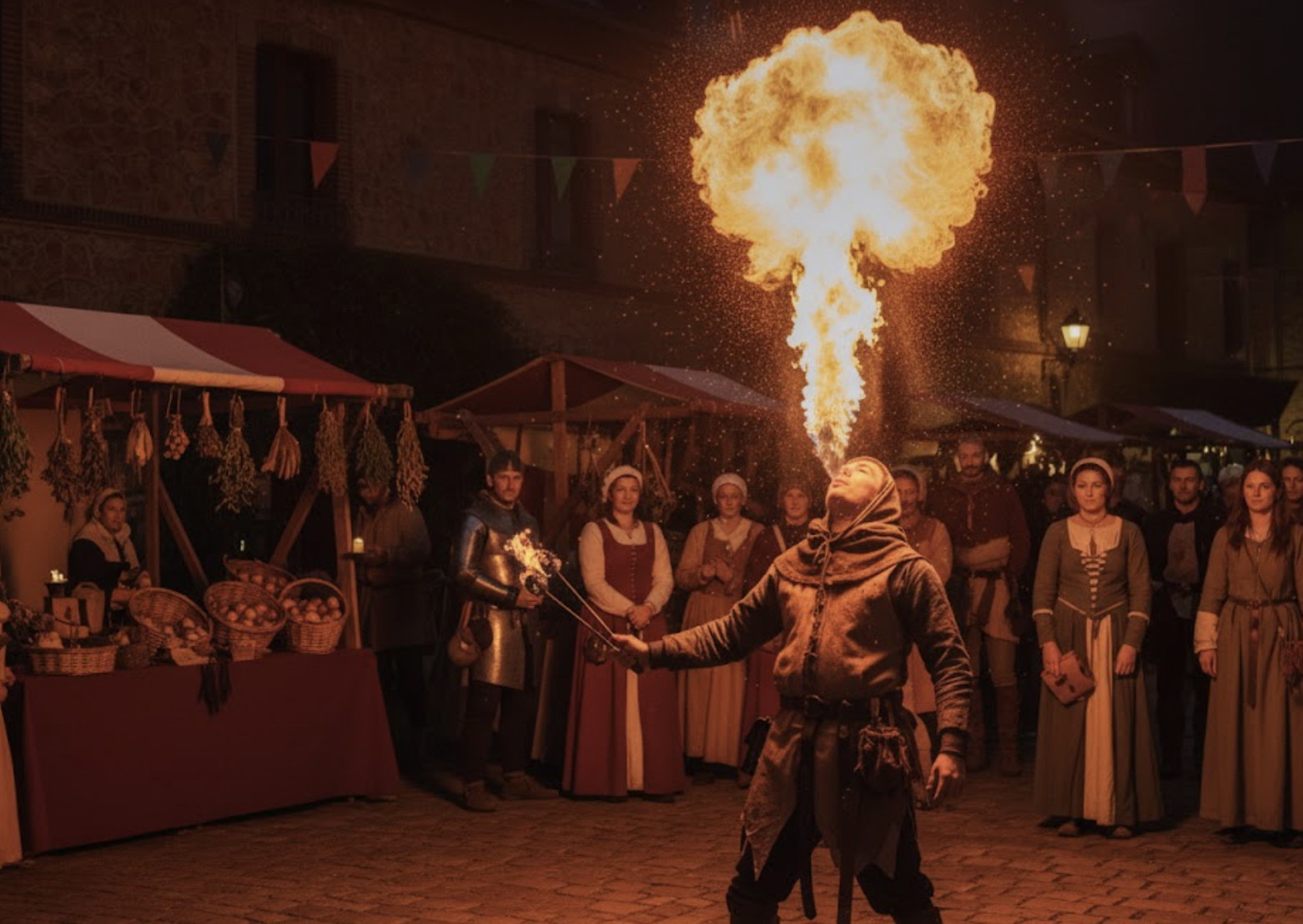 Fête médiévale et marché artisanal au Val d'Oise : spectacles de feu et animations au programme