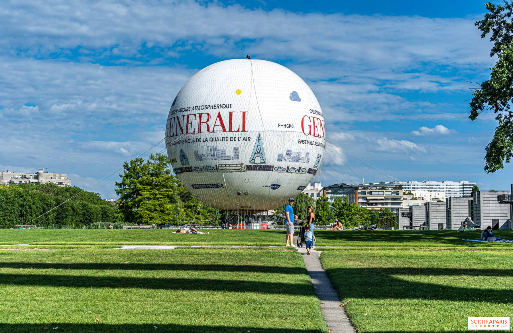 Le Ballon De Paris Generali At Parc Andr Citro n Sortiraparis